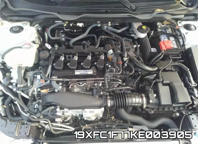 19XFC1F77KE003905 фото 2
