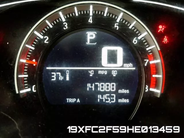 19XFC2F59HE013459 фото 9