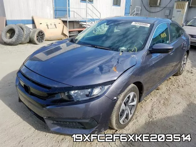 19XFC2F6XKE203514 фото 3