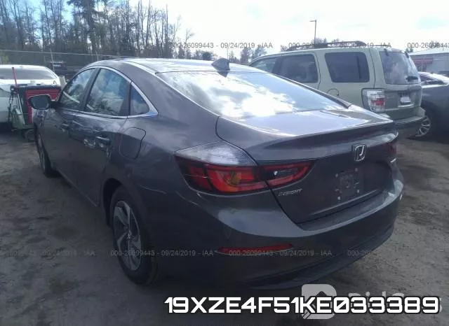 19XZE4F51KE033389 фото 4