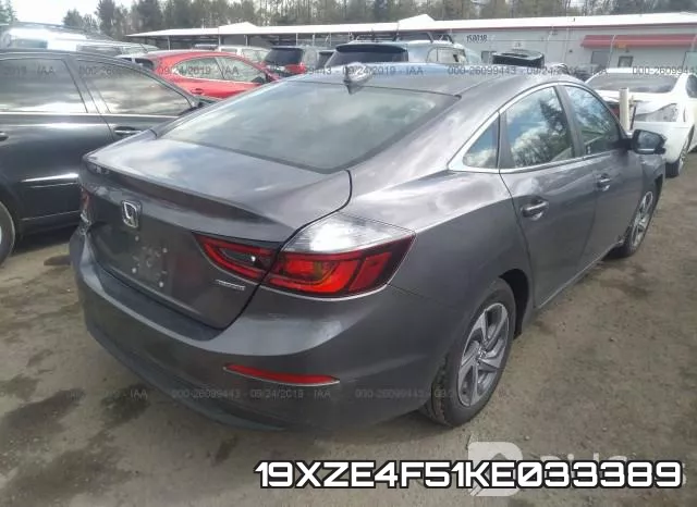 19XZE4F51KE033389 фото 5