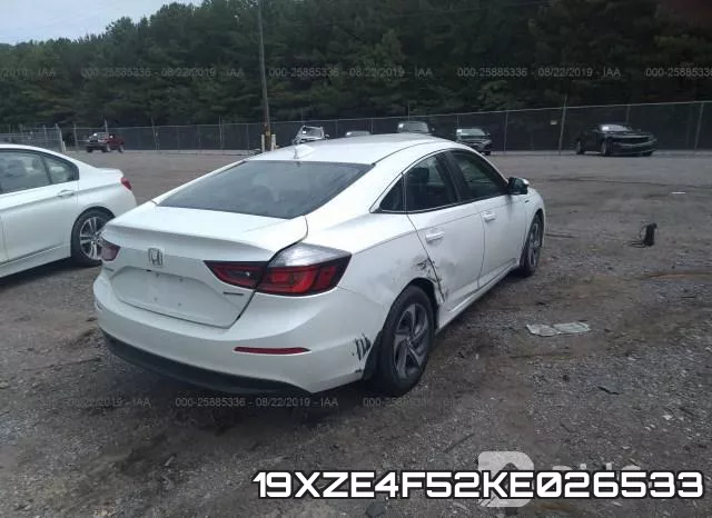 19XZE4F52KE026533 фото 5