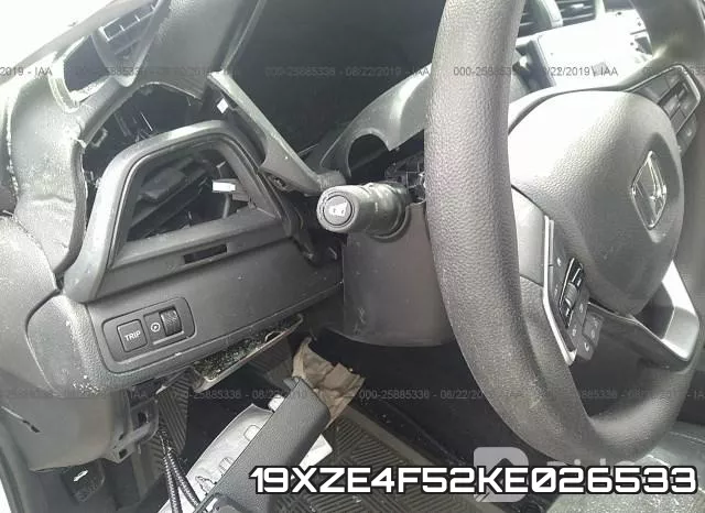 19XZE4F52KE026533 фото 7