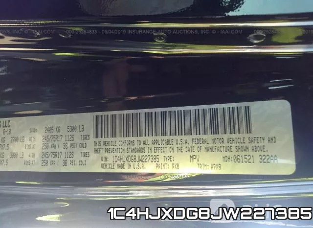1C4HJXDG8JW227385 фото 10