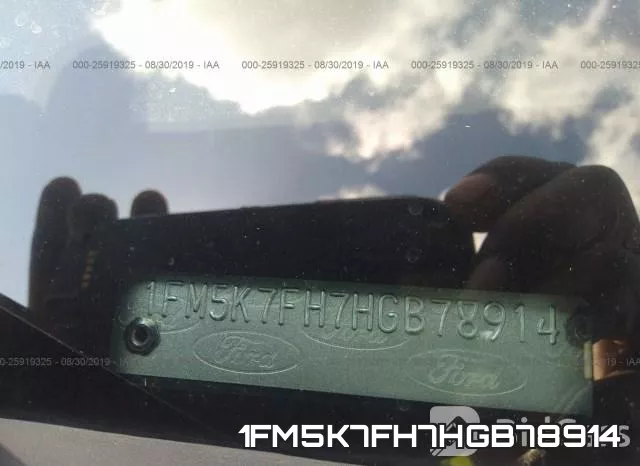 1FM5K7FH7HGB78914 фото 10