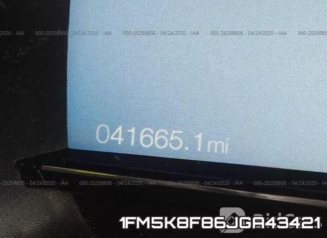 1FM5K8F86JGA43421 фото 8