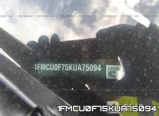 1FMCU0F75KUA75094 фото 10