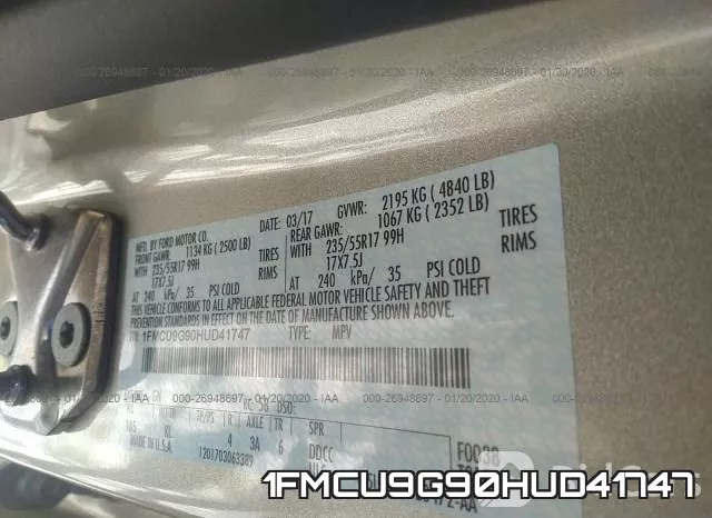 1FMCU9G90HUD41747 фото 10