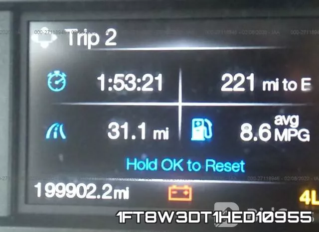 1FT8W3DT1HED10955 фото 7