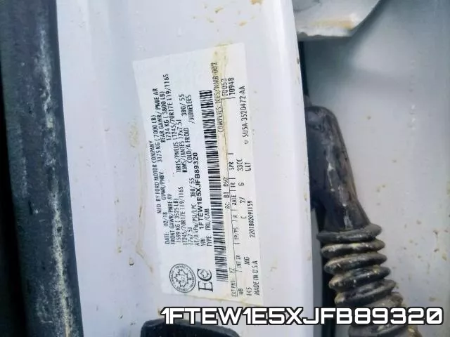 1FTEW1E5XJFB89320 фото 2
