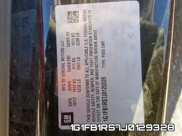 1G1FB1RS7J0129328 фото 2