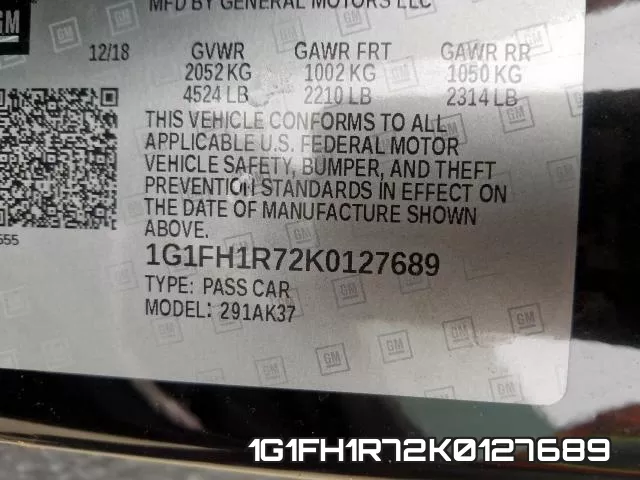 1G1FH1R72K0127689 фото 2