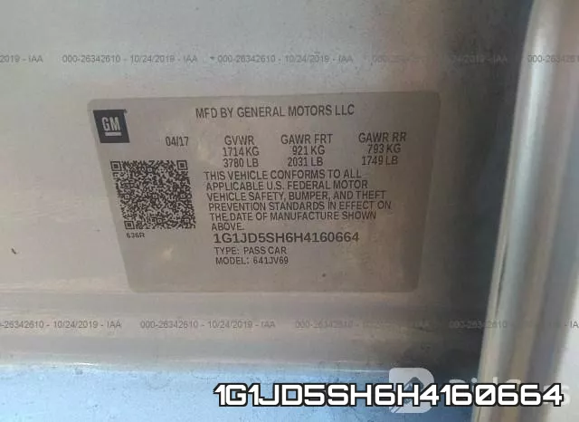 1G1JD5SH6H4160664 фото 10