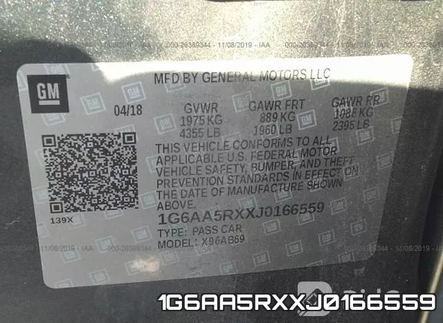 1G6AA5RXXJ0166559 фото 10