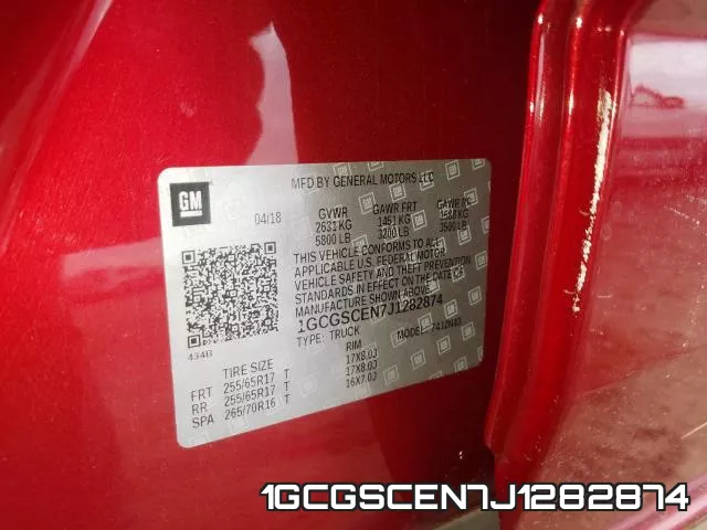 1GCGSCEN7J1282874 фото 2