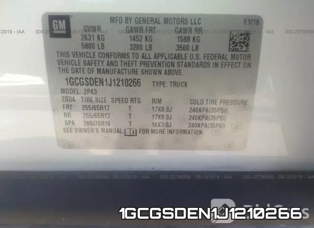 1GCGSDEN1J1210266 фото 10