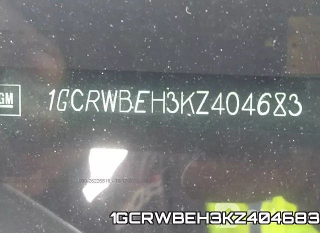 1GCRWBEH3KZ404683 фото 10
