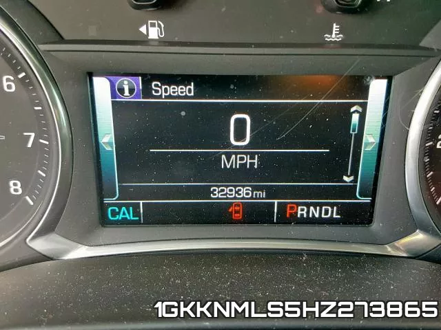 1GKKNMLS5HZ273865 фото 9
