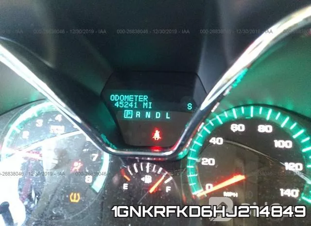 1GNKRFKD6HJ274849 фото 8