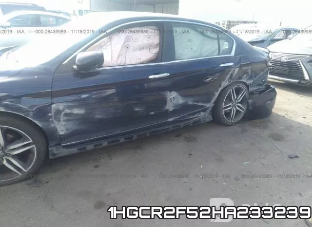 1HGCR2F52HA233239 фото 7