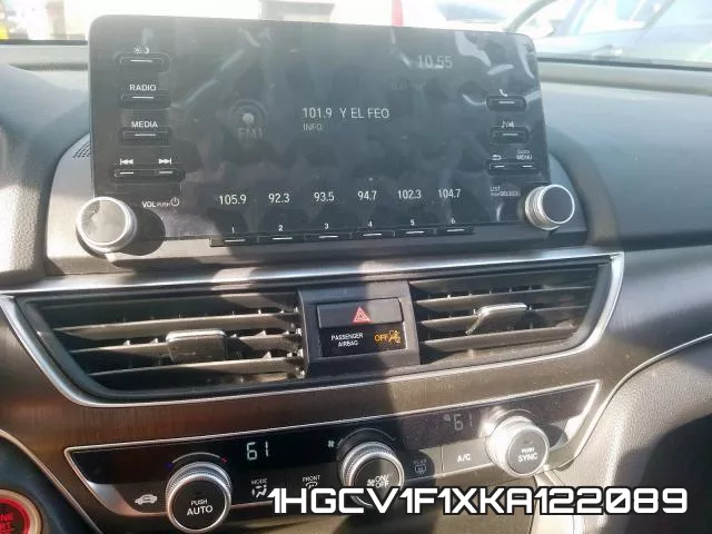 1HGCV1F1XKA122089 фото 10