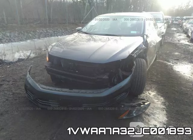 1VWAA7A32JC001893 фото 7