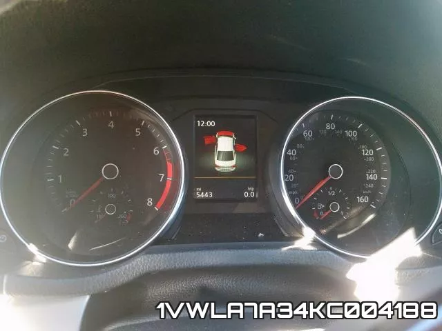 1VWLA7A34KC004188 фото 9
