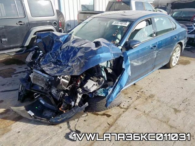 1VWLA7A36KC011031 фото 3