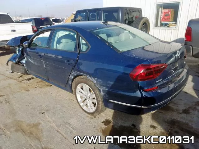 1VWLA7A36KC011031 фото 4
