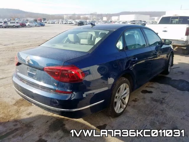 1VWLA7A36KC011031 фото 5