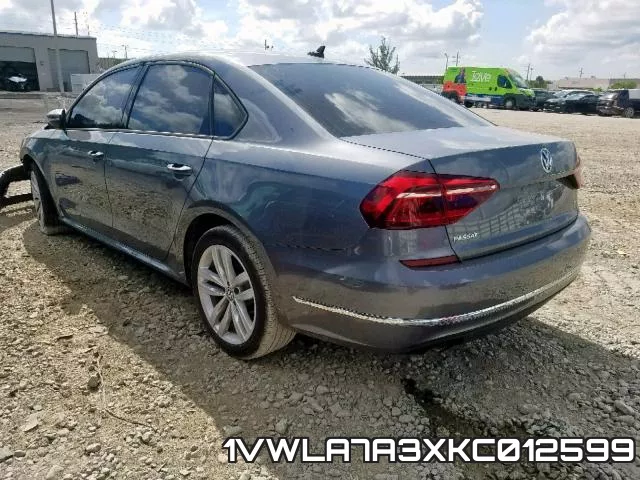 1VWLA7A3XKC012599 фото 4