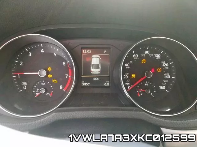 1VWLA7A3XKC012599 фото 9