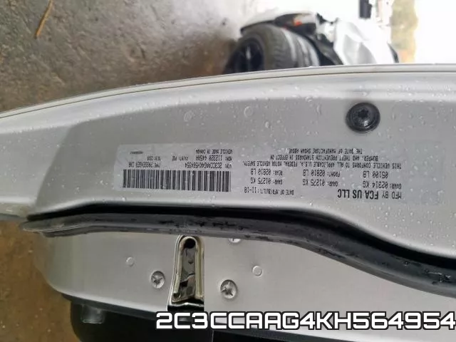 2C3CCAAG4KH564954 фото 2