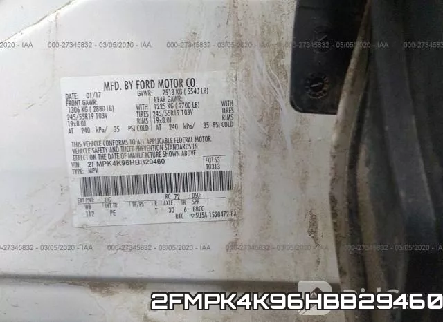 2FMPK4K96HBB29460 фото 10