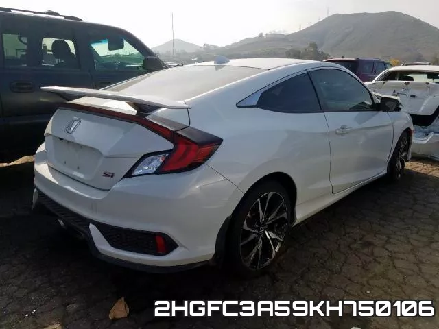 2HGFC3A59KH750106 фото 5
