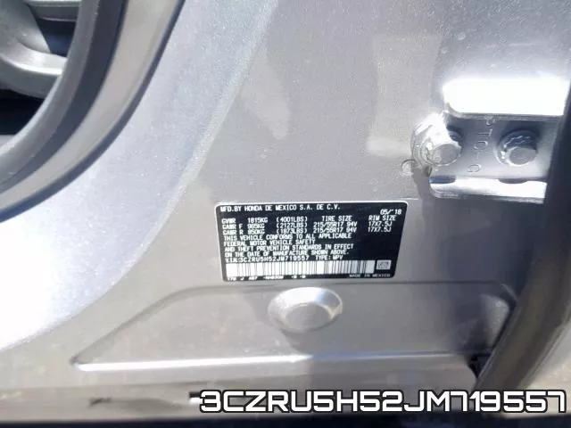 3CZRU5H52JM719557 фото 2