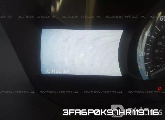3FA6P0K97HR119716 фото 8