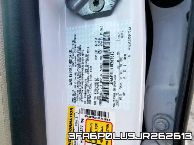 3FA6P0LU9JR262613 фото 2