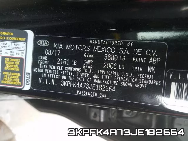 3KPFK4A73JE182664 фото 2