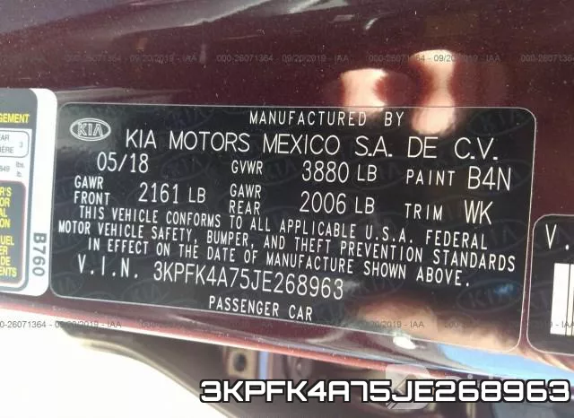 3KPFK4A75JE268963 фото 10