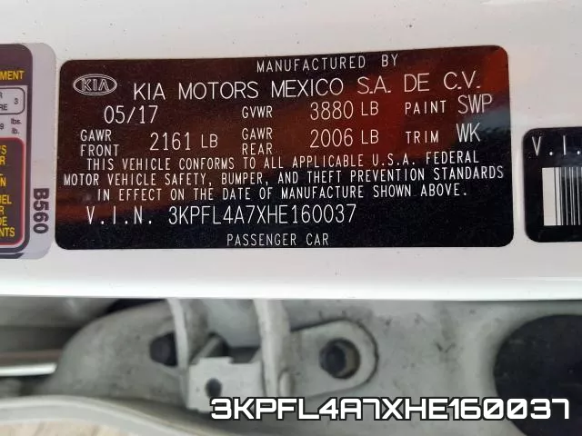 3KPFL4A7XHE160037 фото 2