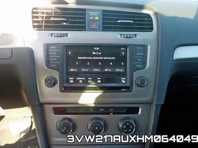 3VW217AUXHM064049 фото 10