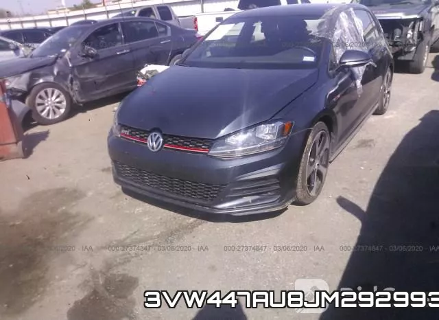 3VW447AU8JM292993 фото 3