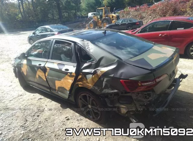 3VW5T7BU0KM175092 фото 4