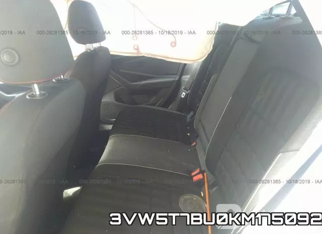 3VW5T7BU0KM175092 фото 9