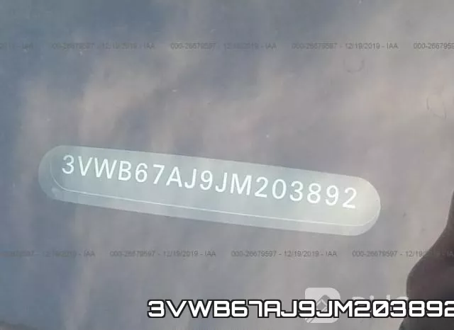 3VWB67AJ9JM203892 фото 10