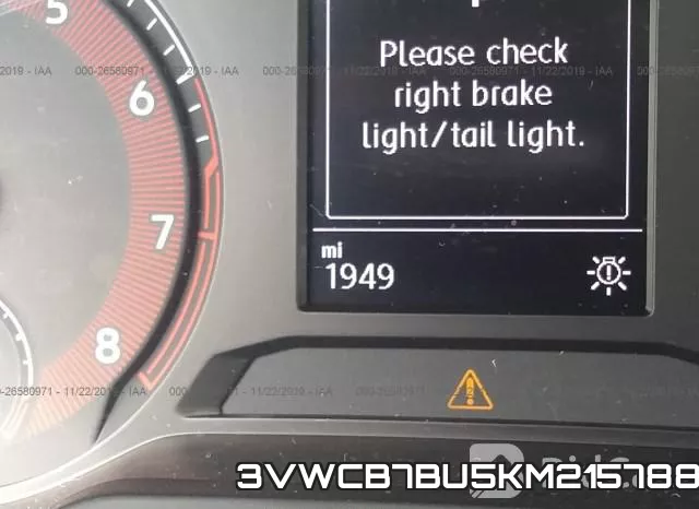 3VWCB7BU5KM215788 фото 8