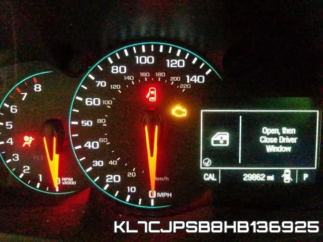 KL7CJPSB8HB136925 фото 9