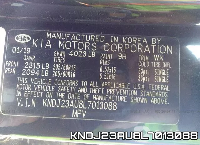 KNDJ23AU8L7013088 фото 10
