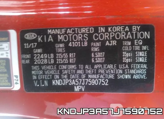 KNDJP3A57J7590752 фото 10